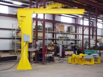 Bengkel Digunakan 360 Derajat Kolom Cantilever Jib Crane