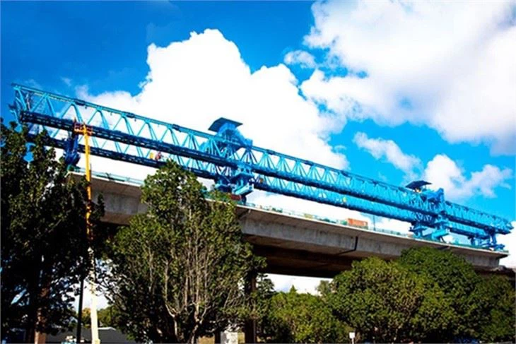 Beam Launcher Bridge Construction